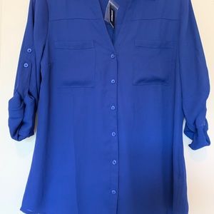 Express portifino shirt size s NWT